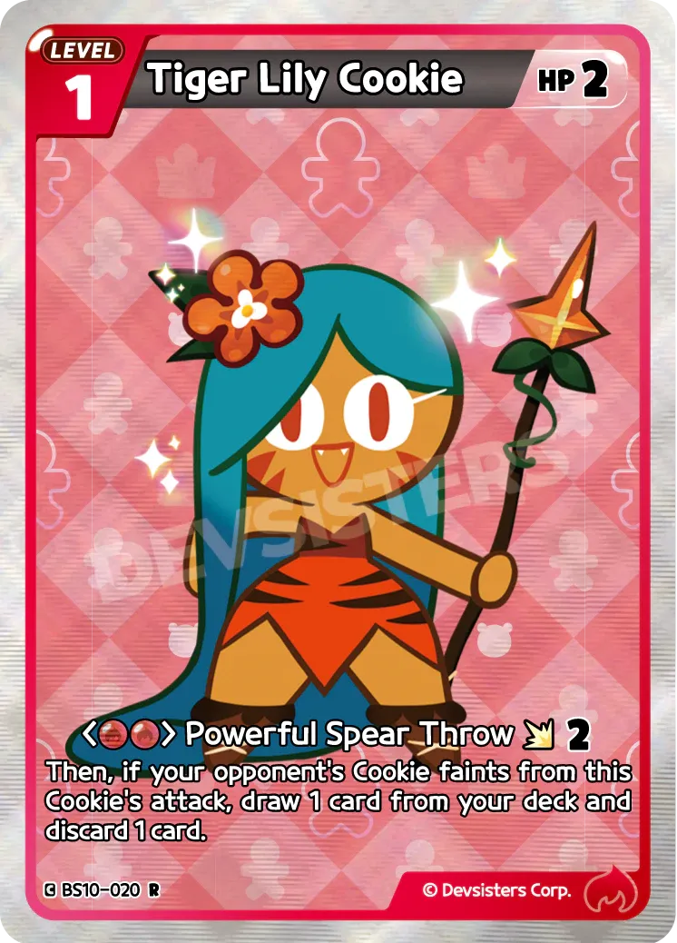 Tiger Lily Cookie