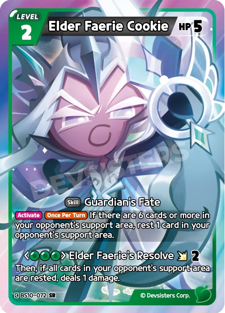 Elder Faerie Cookie