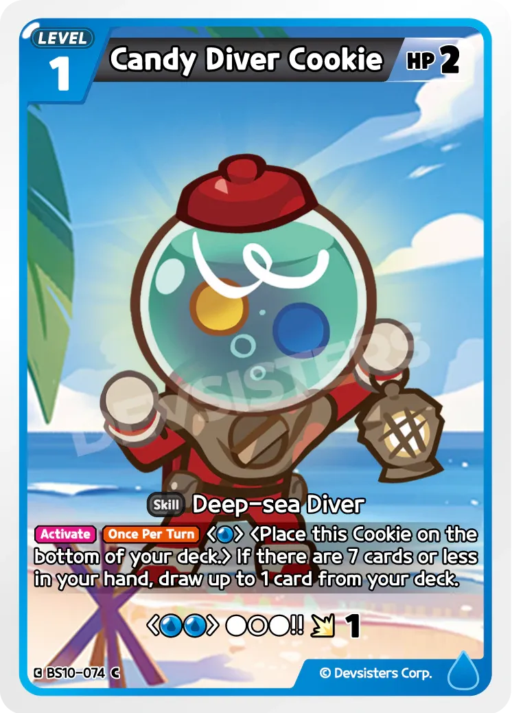 Candy Diver Cookie