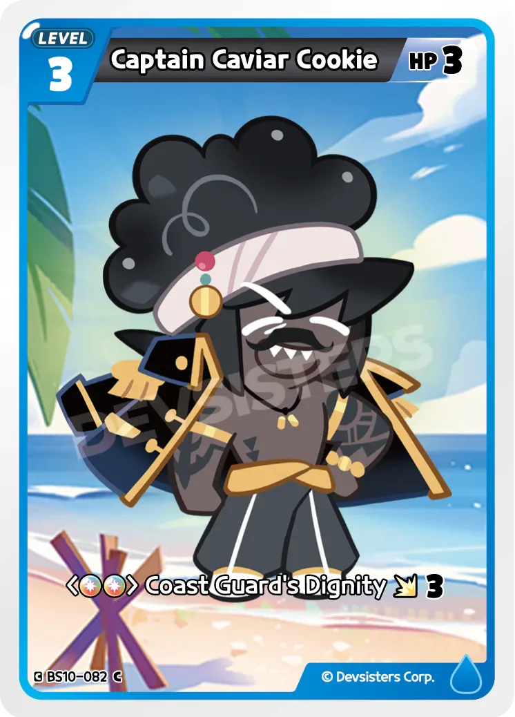 Captain Caviar Cookie