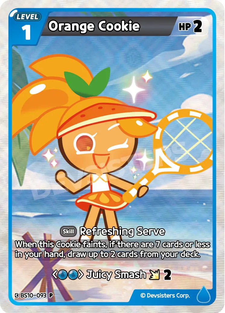 Orange Cookie