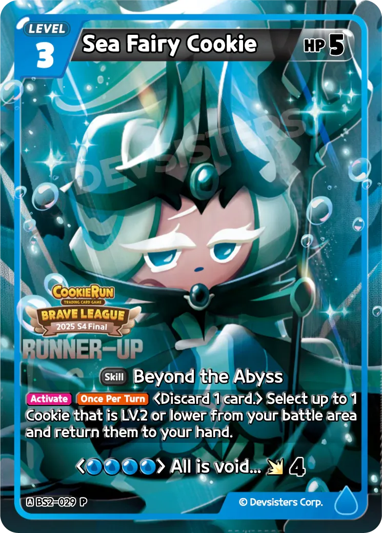 Sea Fairy Cookie
