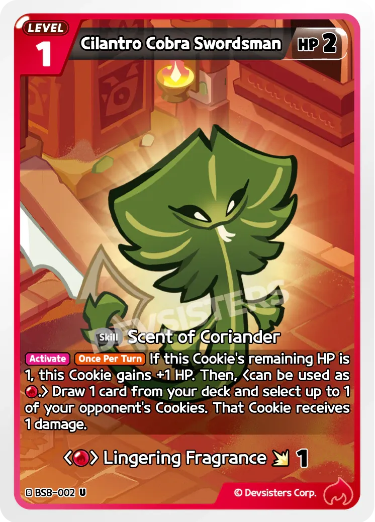 Cilantro Cobra Swordsman