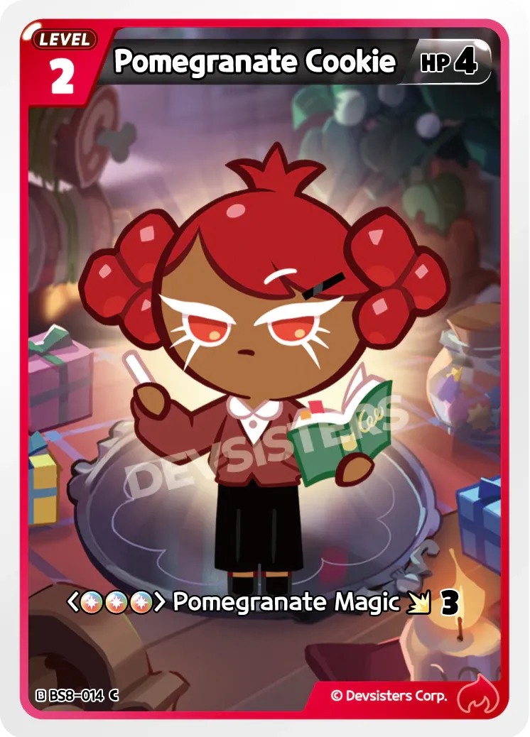 Pomegranate Cookie
