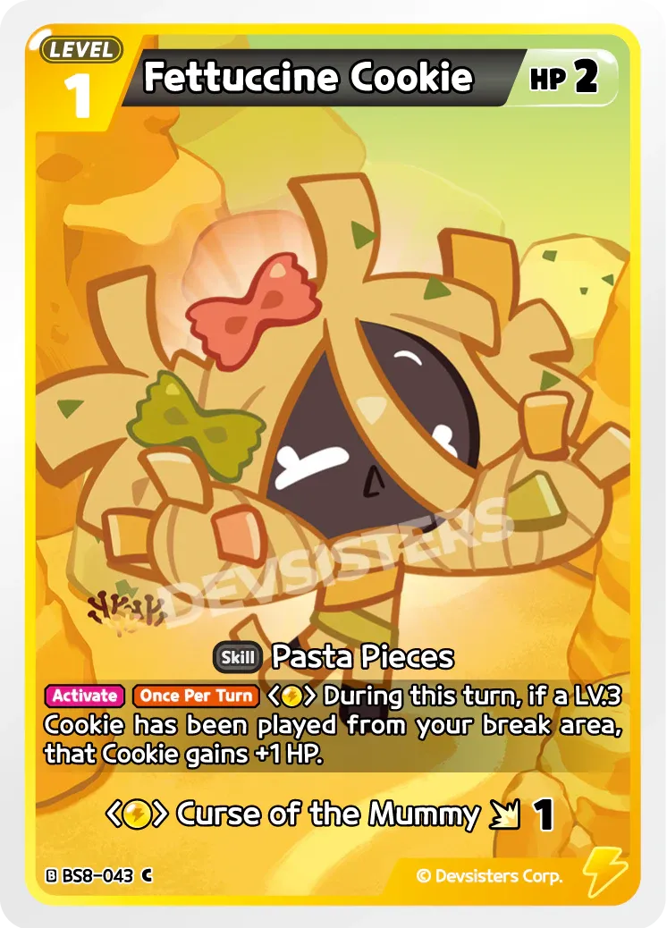 Fettuccine Cookie