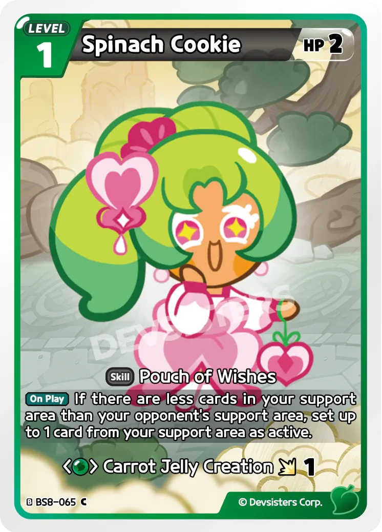 Spinach Cookie
