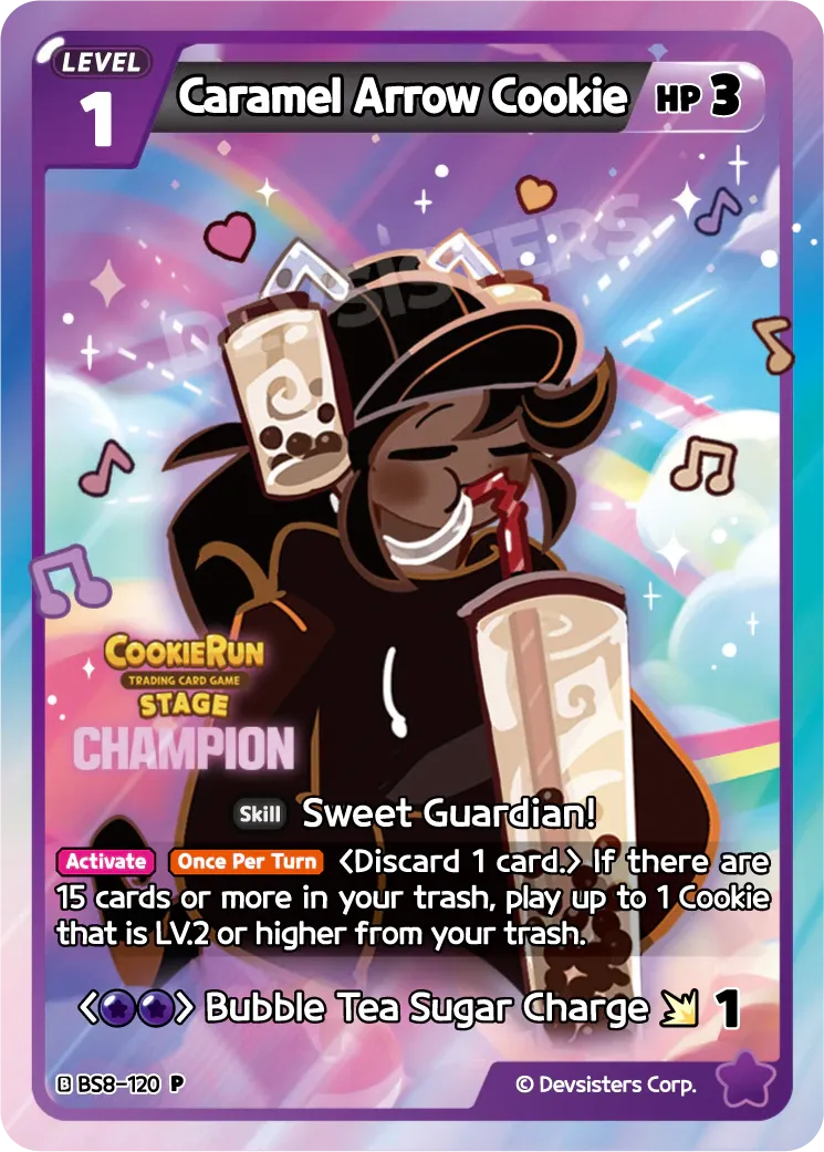 Caramel Arrow Cookie