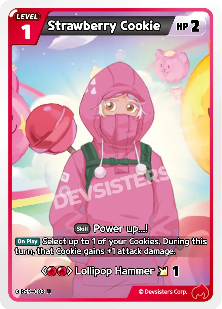 Strawberry Cookie