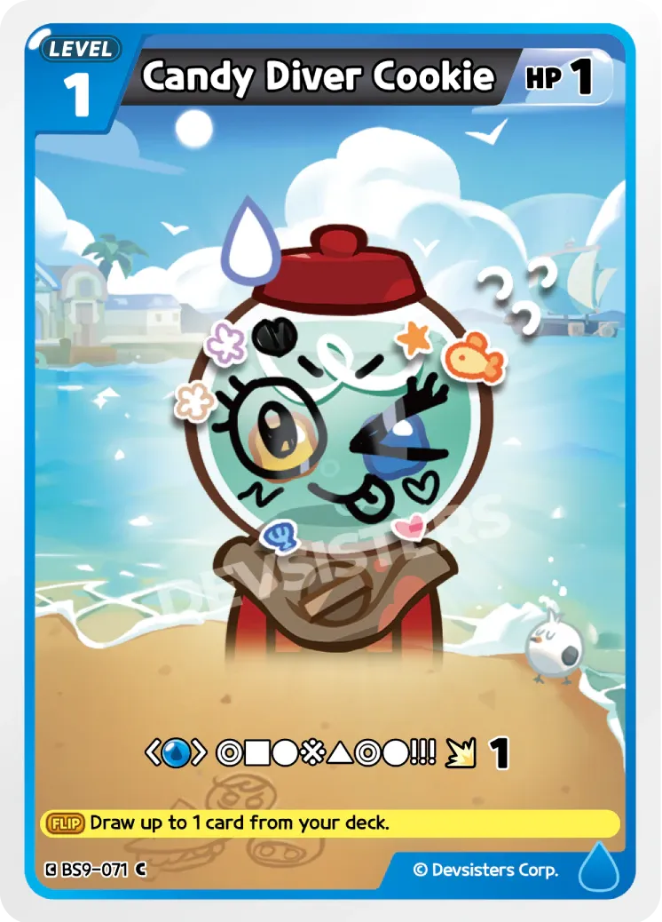Candy Diver Cookie