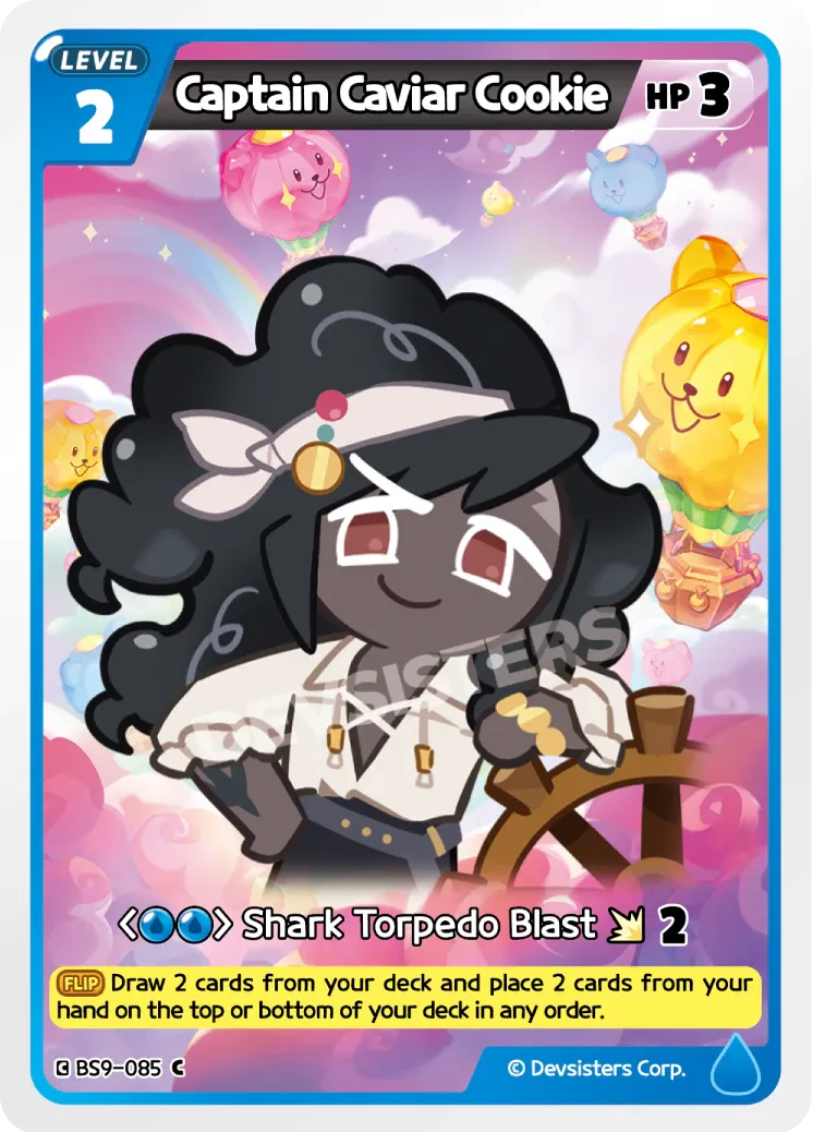 Captain Caviar Cookie