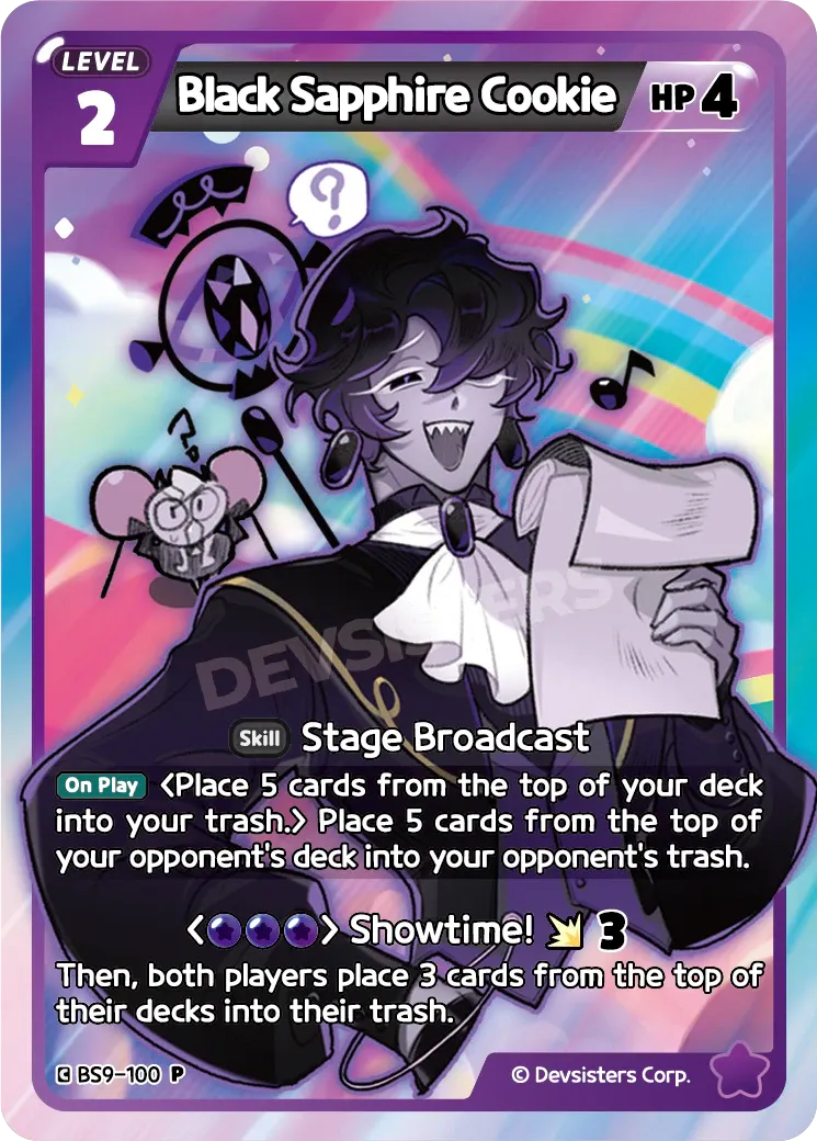 Black Sapphire Cookie