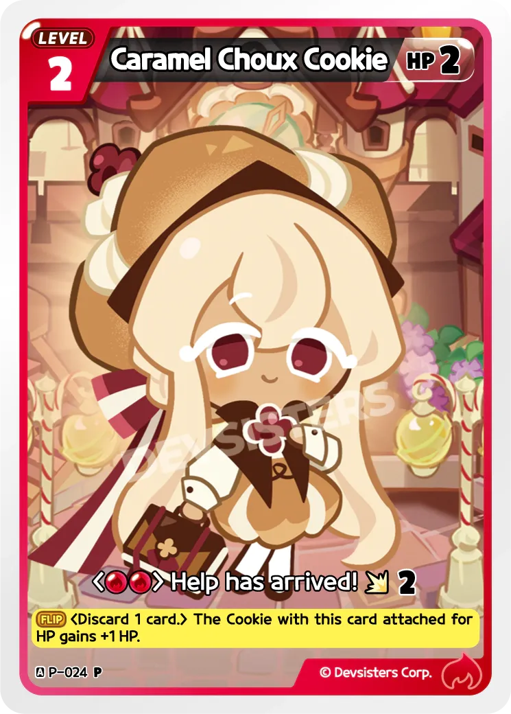 Caramel Choux Cookie