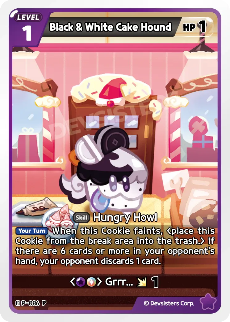 Black & White Cake Hound
