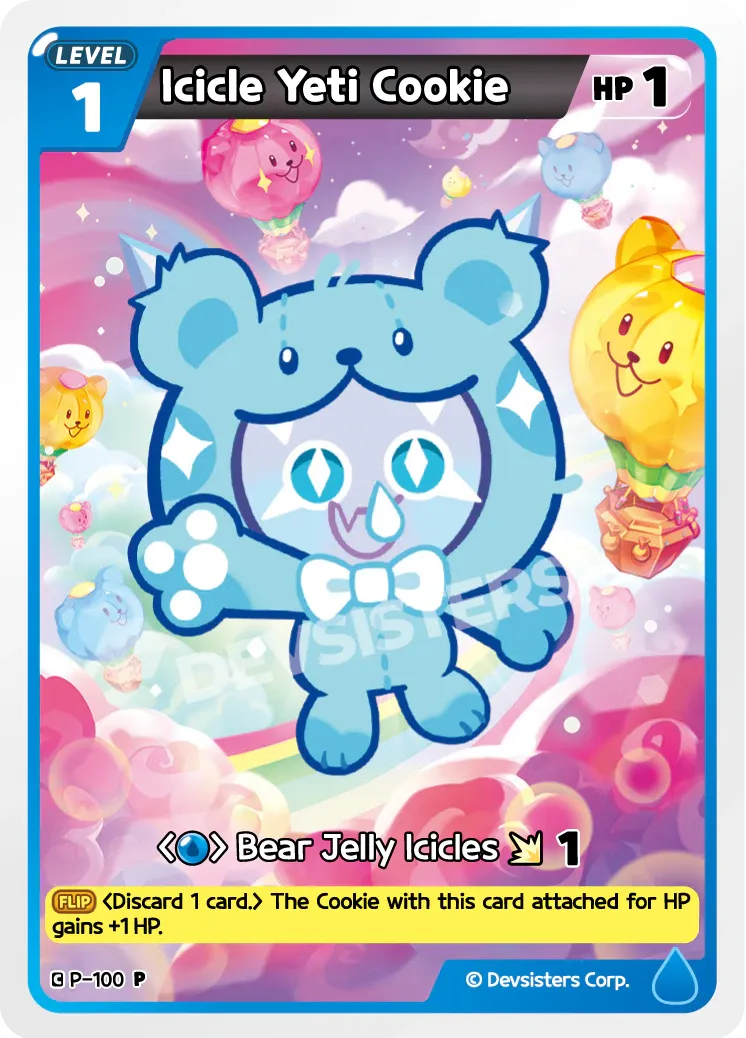 Icicle Yeti Cookie