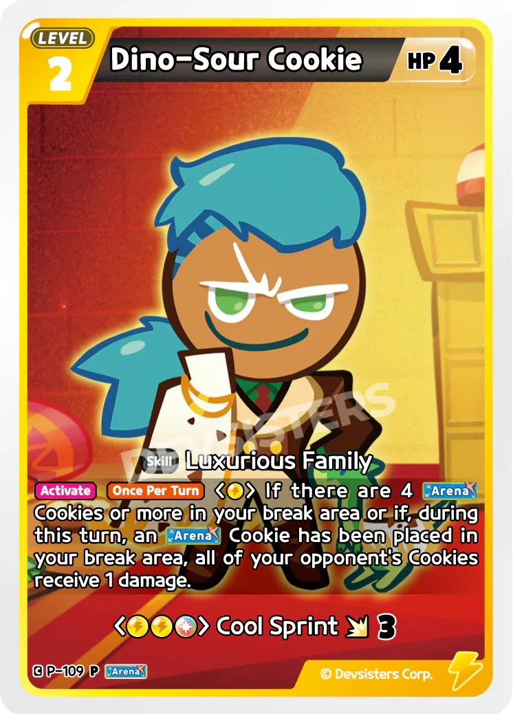 Dino-Sour Cookie