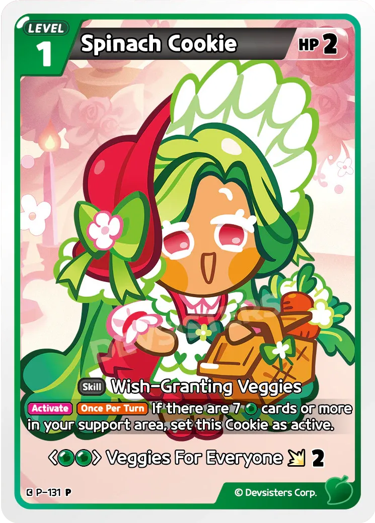 Spinach Cookie