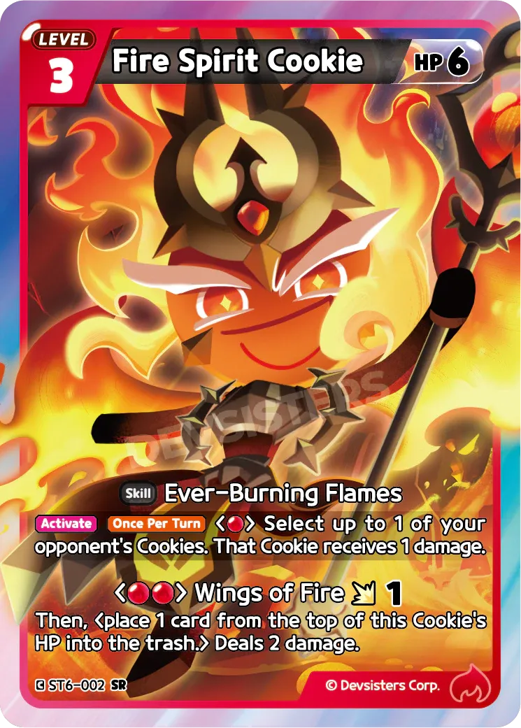 Fire Spirit Cookie