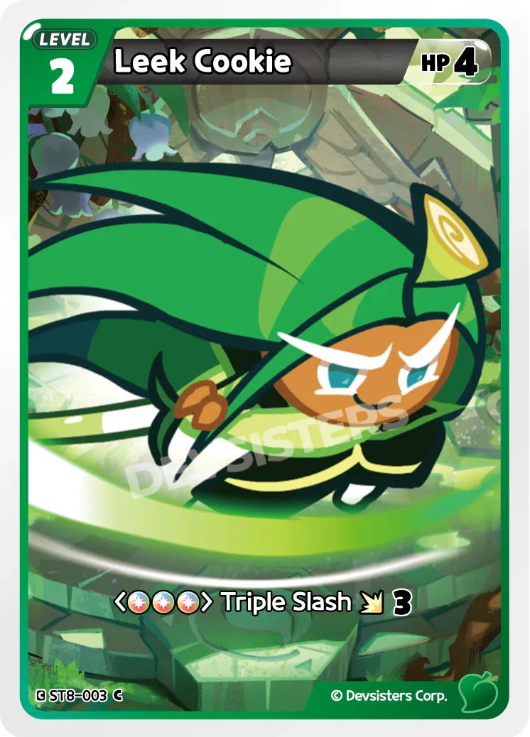 Leek Cookie