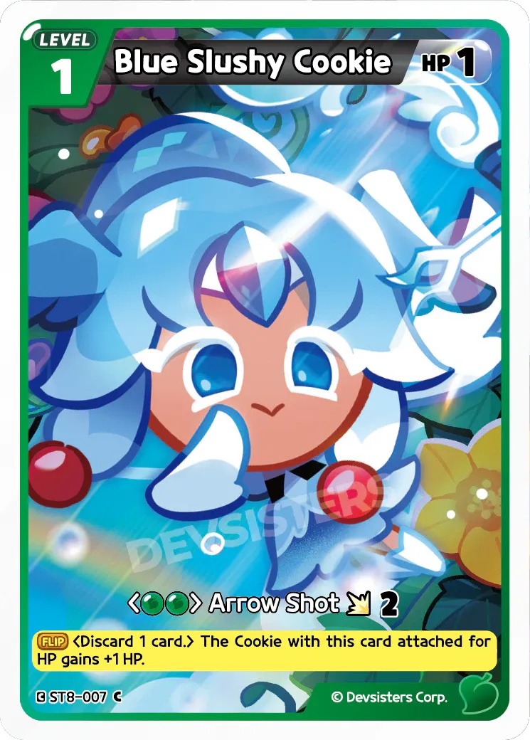 Blue Slushy Cookie
