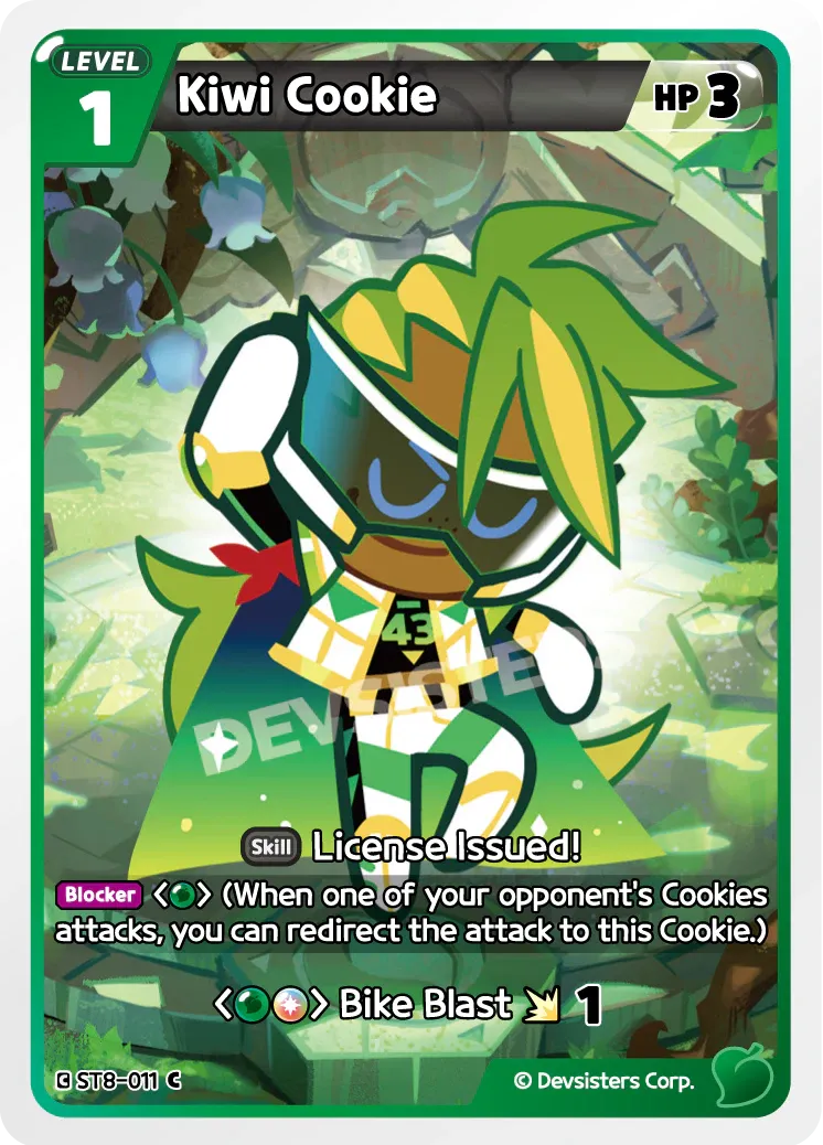 Kiwi Cookie