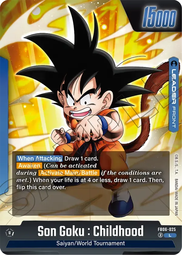 Son Goku : Childhood