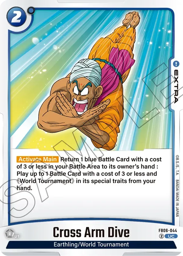 Cross Arm Dive