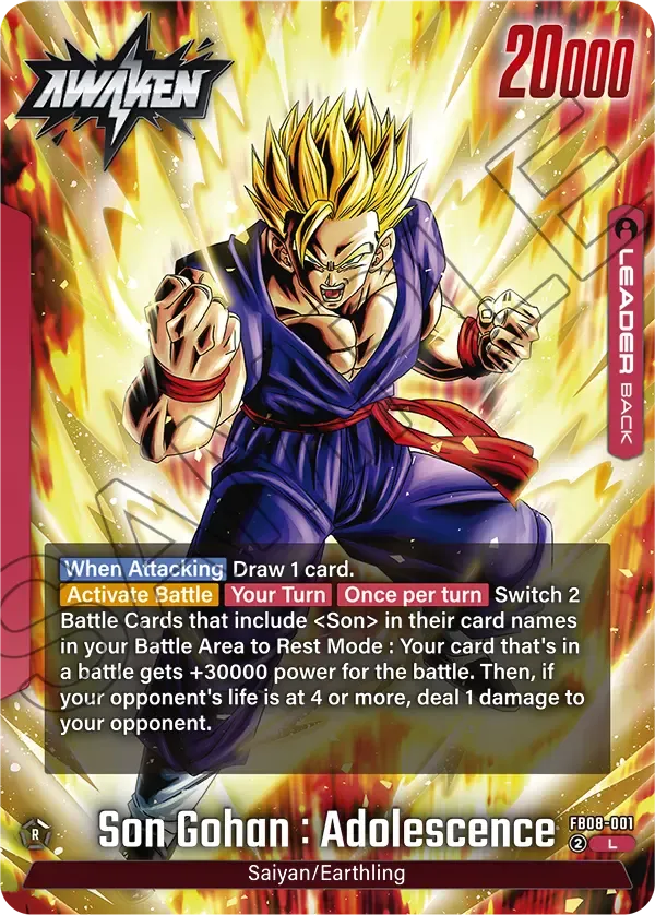 Son Gohan : Adolescence