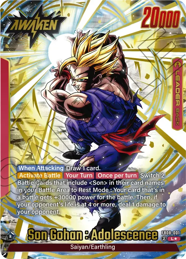 Son Gohan : Adolescence