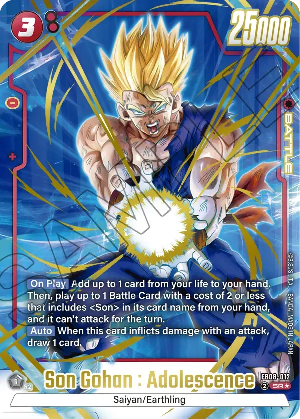 Son Gohan : Adolescence