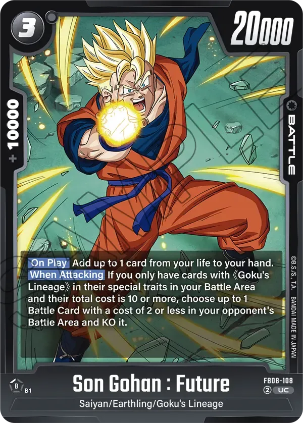 Son Gohan : Future