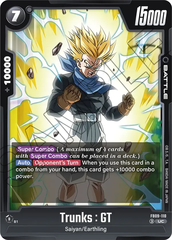 Trunks : GT