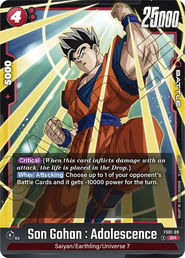Son Gohan : Adolescence