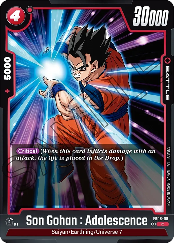 Son Gohan : Adolescence