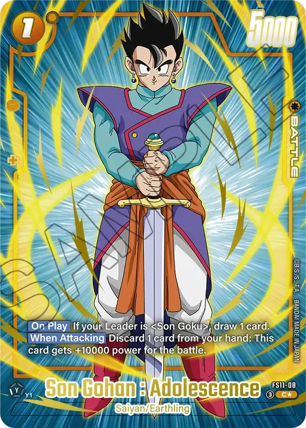 Son Gohan : Adolescence