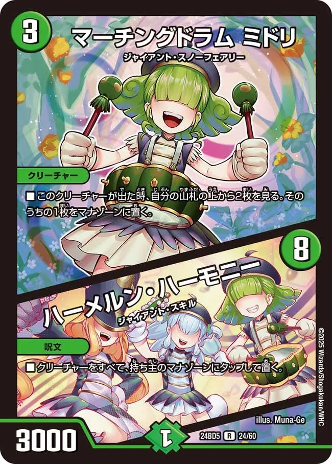 Midori, Marching Drum
