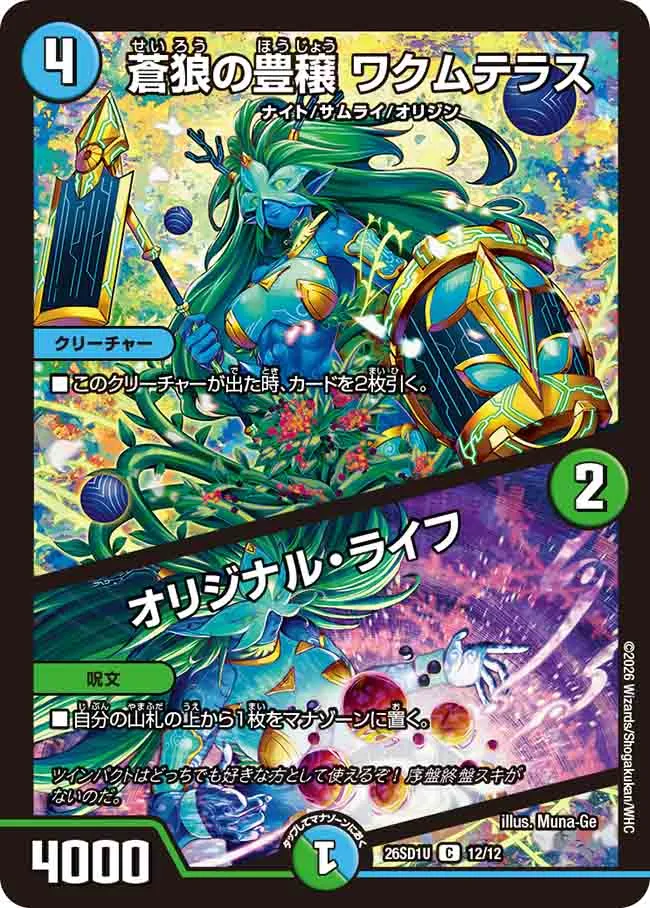 Wakumuterasu, Blue Wolf of Abundance