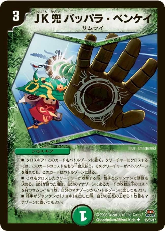 Paper Para Benkei, JK Helmet JK