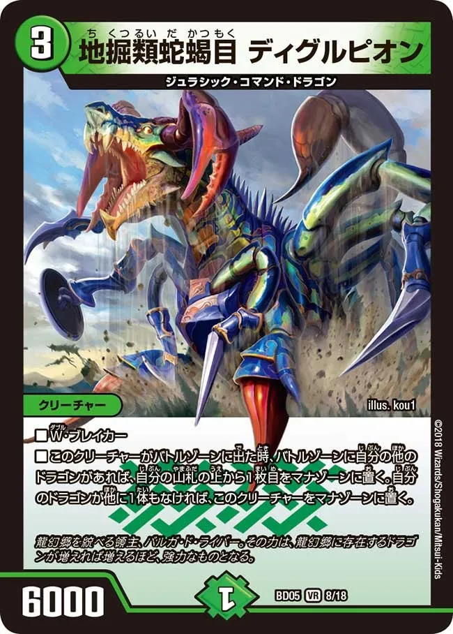 Digorpion, Ground Digging Snakekind