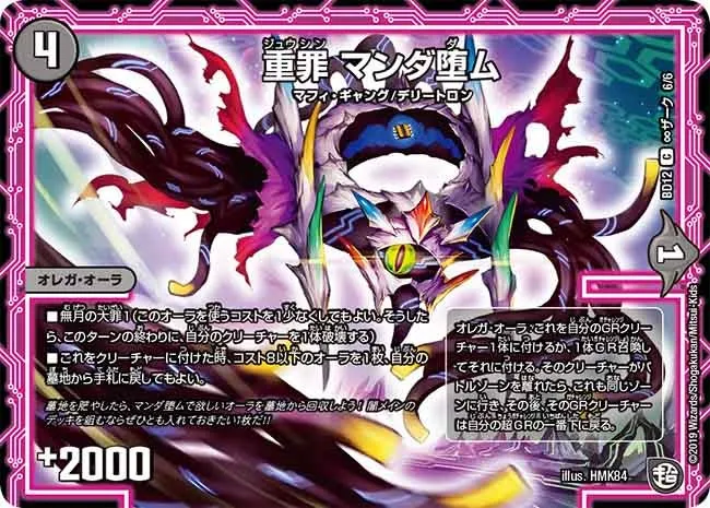 Mandadamu, Jushin