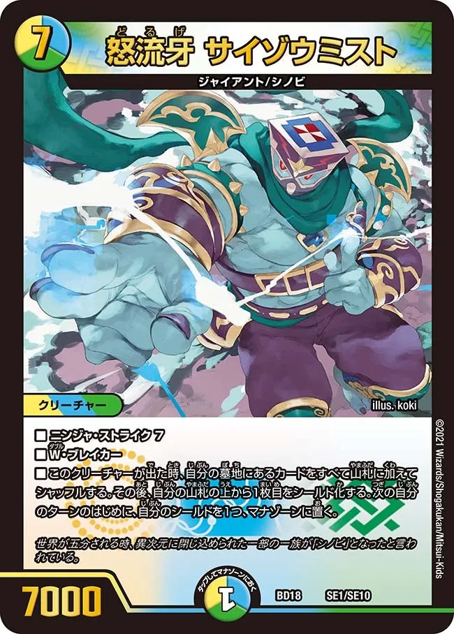 Saizoumist, Dolge