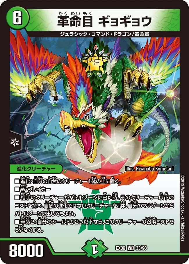 Gyogyou, Revolutionkind