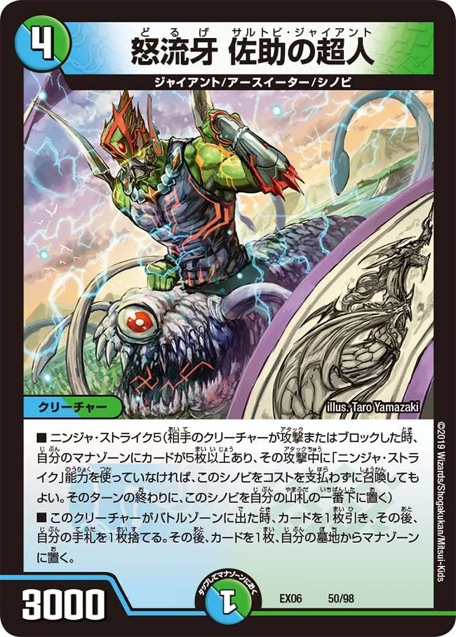 Sarutobi Giant, Dolge