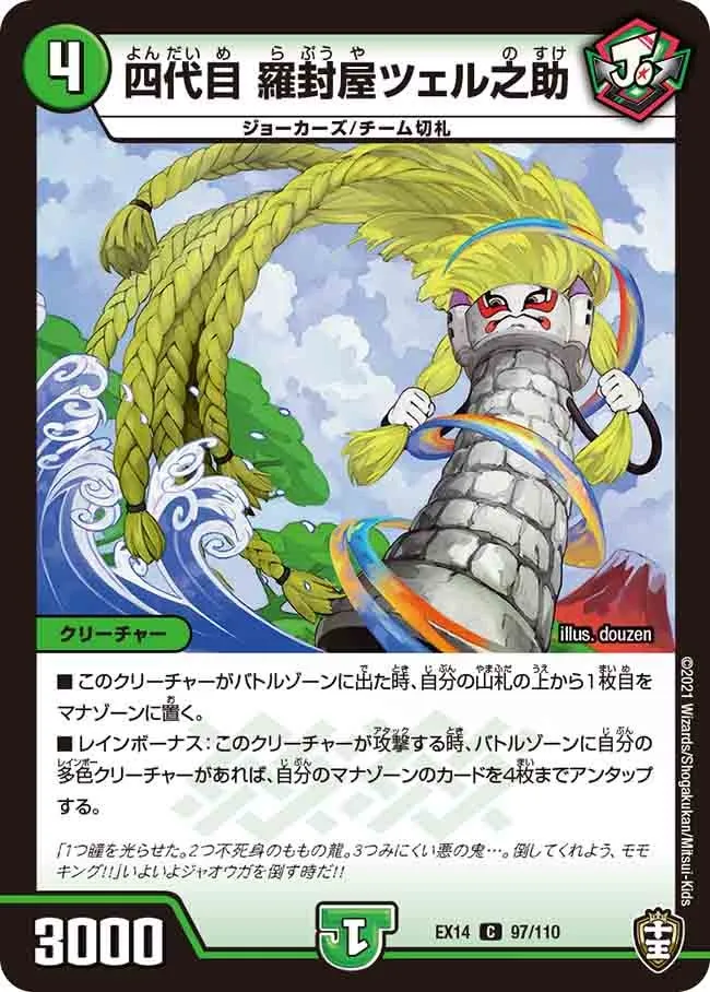 Rafuya Zellnosuke, Fourth Generation