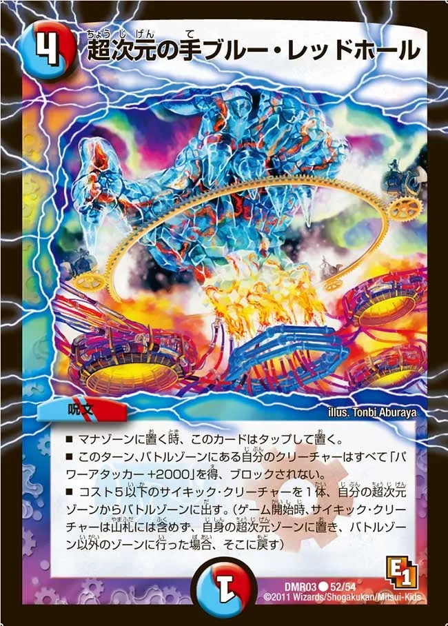 Hyperspatial Grip Blue Red Hole