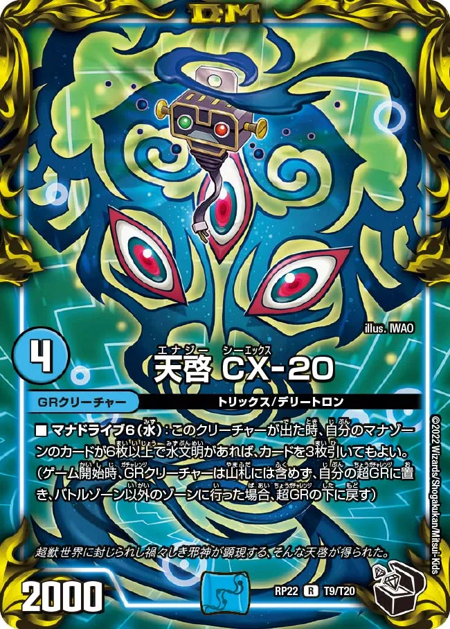 CX-20, Energy