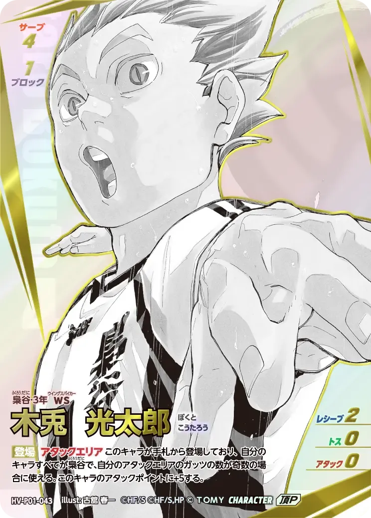 Kotaro Bokuto — alternate art