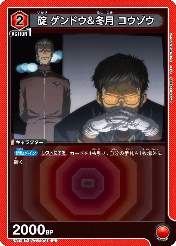 Gendo Ikari & Kozo Fuyutsuki