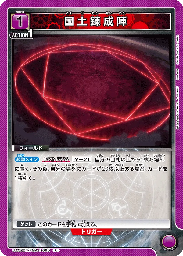 Nationwide Transmutation Circle