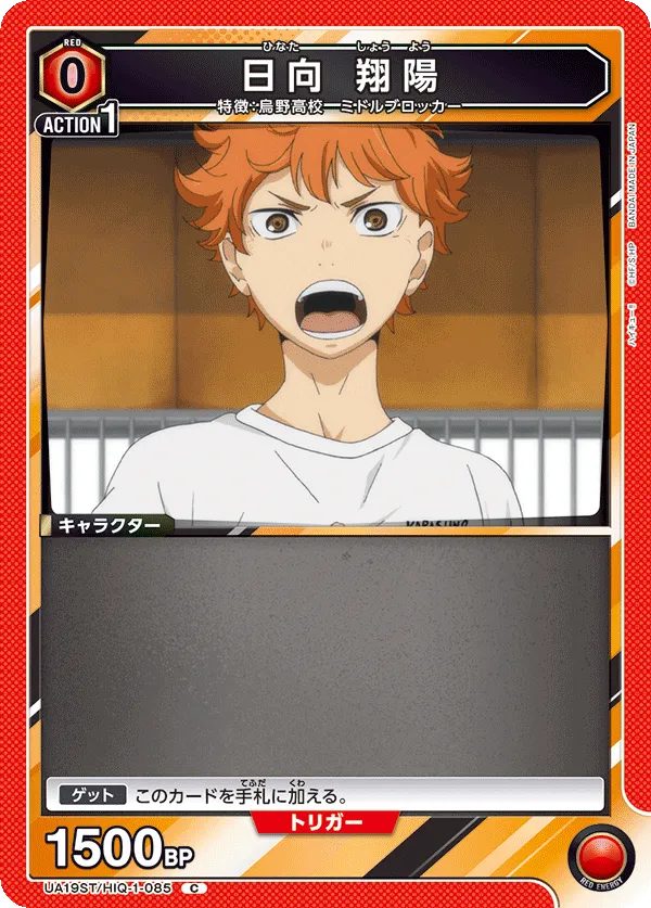 Shoyo Hinata (C) — alternate art