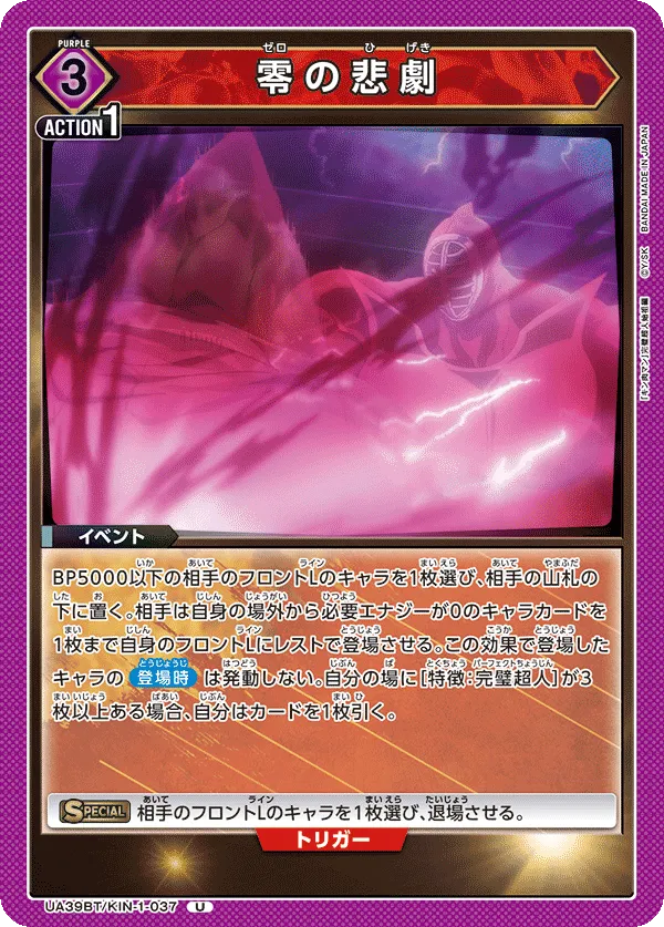 Zero's Tragedy